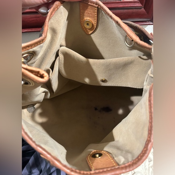 Louis Vuitton shoulder bag brown leather - Picture 5 of 5